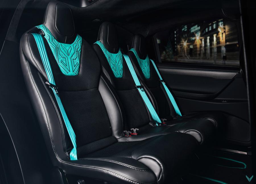 Интерьер Tesla Model X P90D by Vilner 2016 года  (фото 7 из 24)